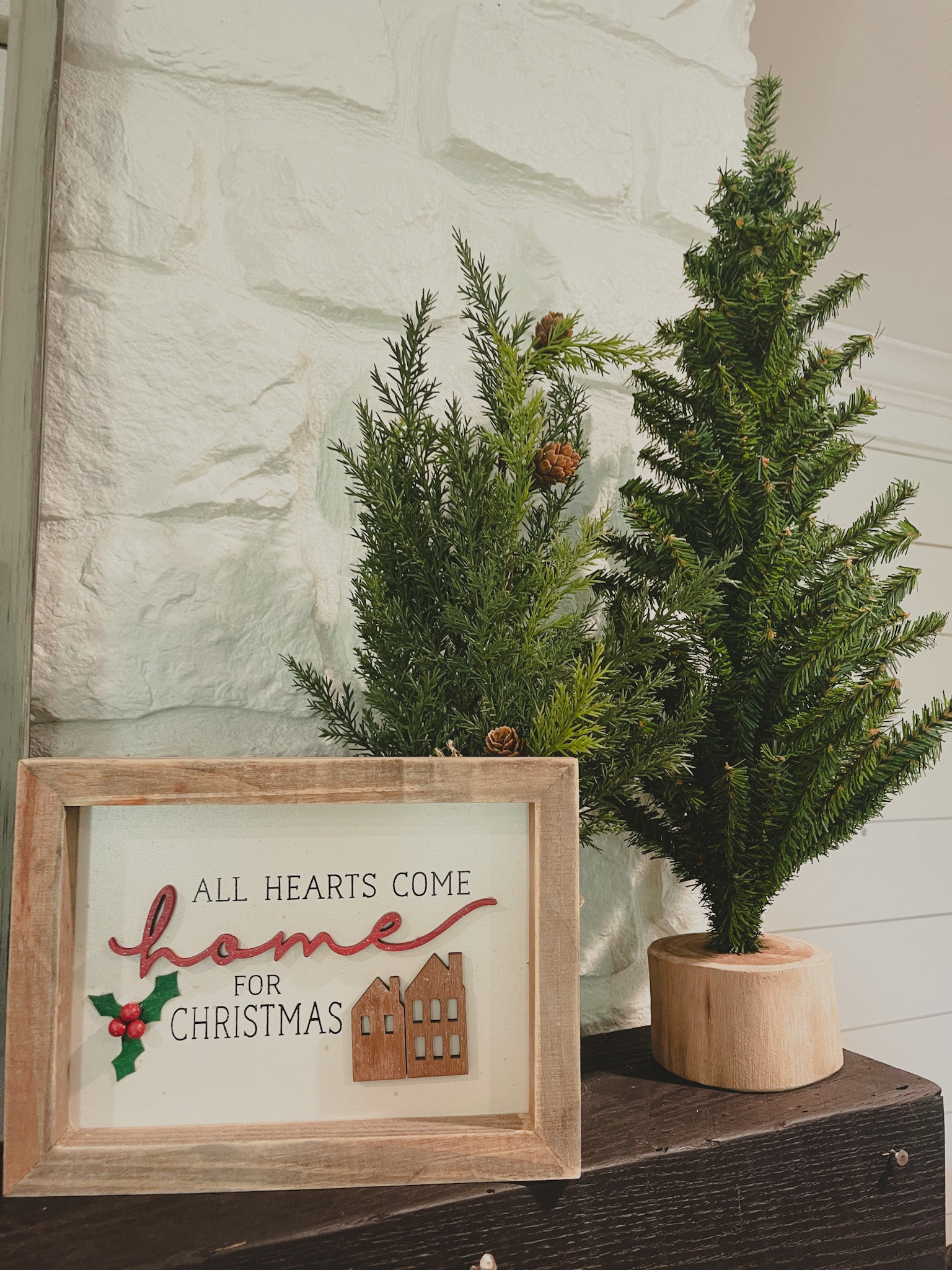 Home for Christmas Sign Tru Roots Design