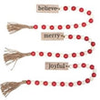 Assorted Red Tag Garland