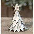 White Washed Metal Tree