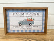 Farm Fresh Shadowbox