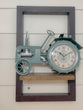 Farmhouse Tractor Clock