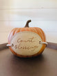 Count Your Blessings Pumpkin