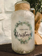 Farmhouse Christmas Tall Jar