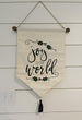 Joy to the World Fabric Wall Hanging