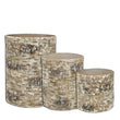 Birch Containers--Set of 3